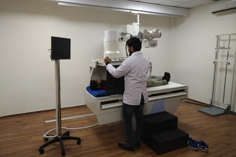 Flouroscopy guided Radiography